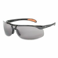 Protege Black Frame, Grey Lens, Safety Glasses