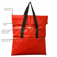 Grounds Red Storage Bag  28.5"W x 28.5"H