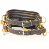 Lineman Body Belt 4-Dee D21 c/w Tongue Buckle Upper & Lower, Leather Material Inside Of Belt