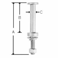 Ground Stud 7-1/8" Overall Lenght